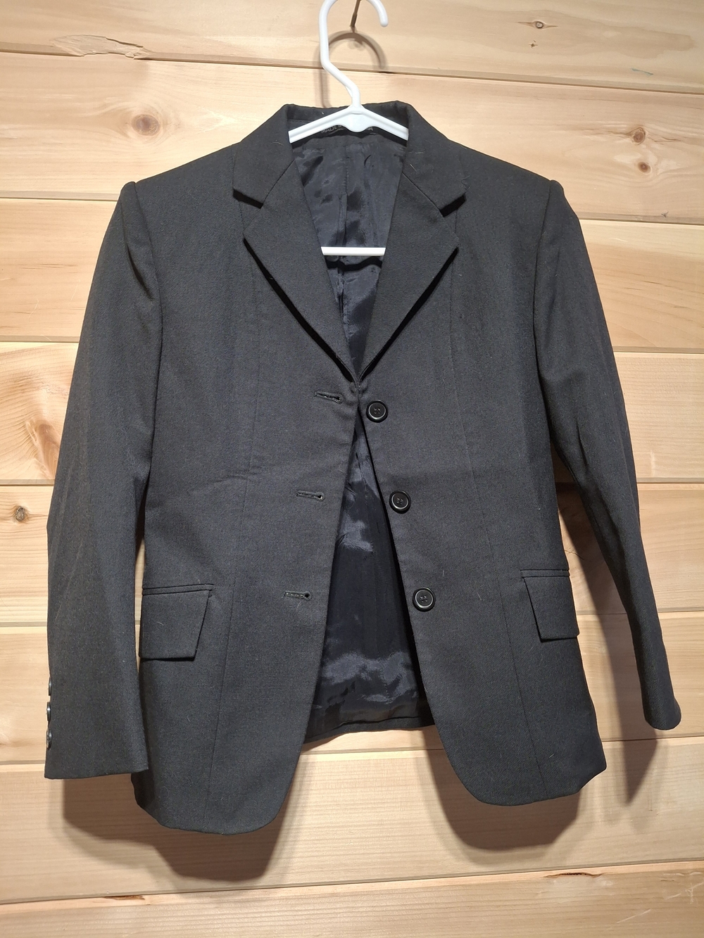 Youth Dark Gray Hunt Coat - Tailored Formal Jacket